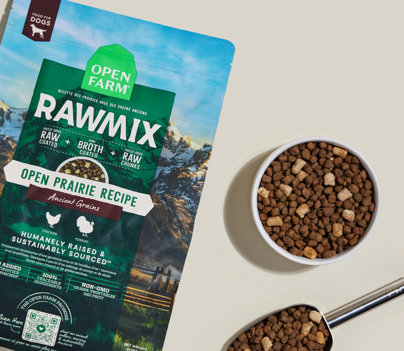 RawMix Open Prairie Ancient Grain Kibble