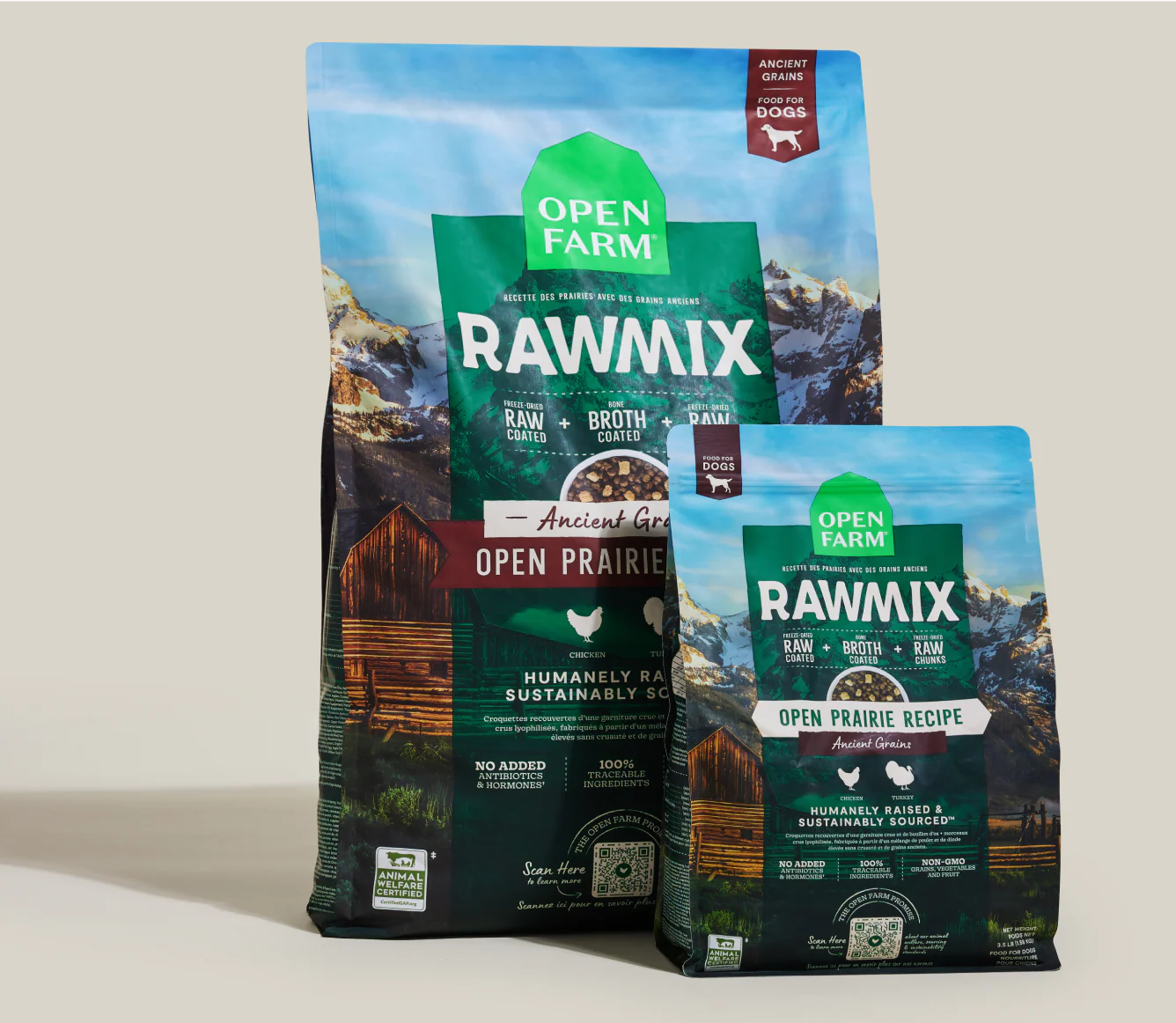 RawMix Open Prairie Ancient Grain Kibble