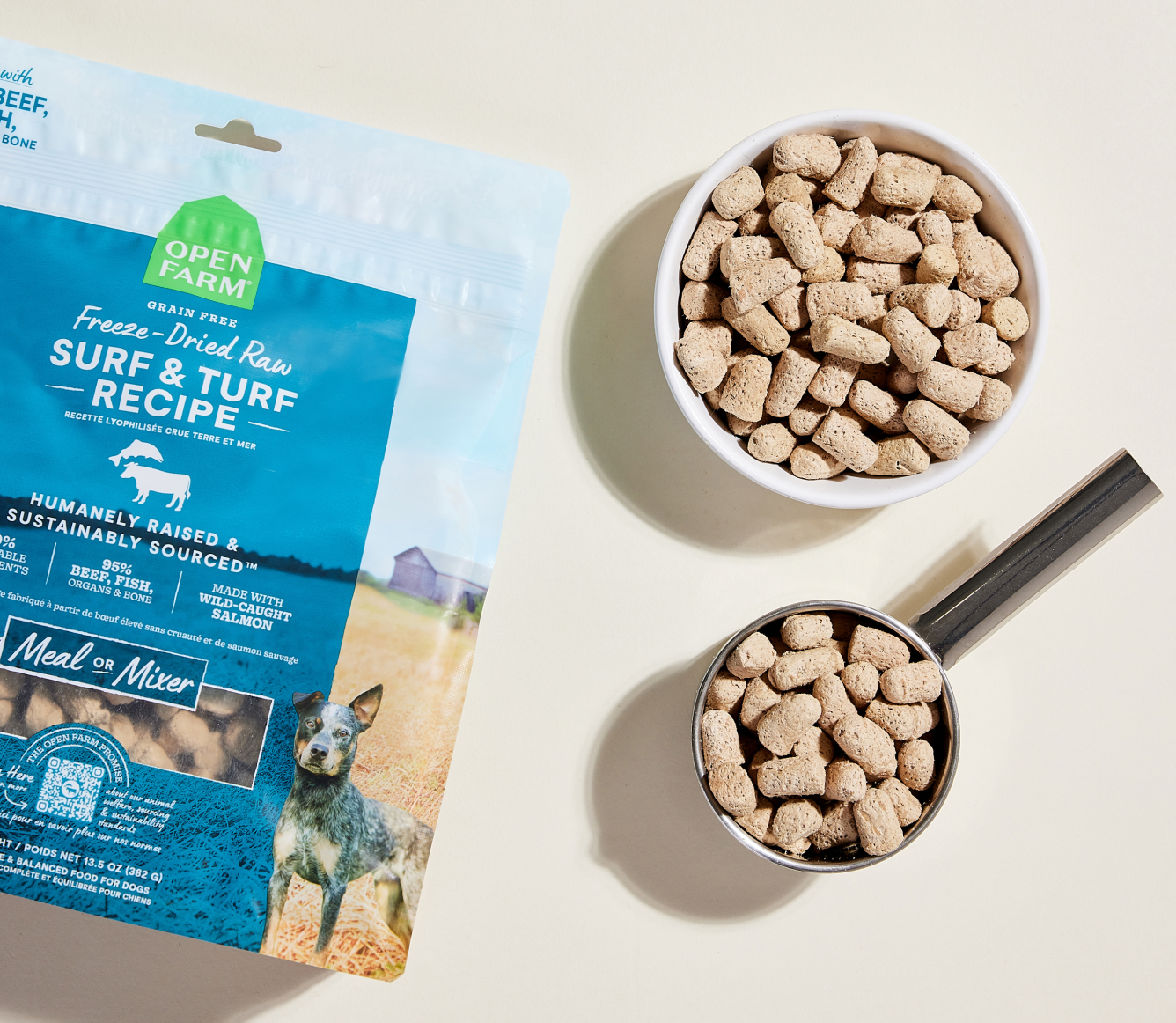Open Farm Surf & Turf Freeze-Dried Raw Dog Food