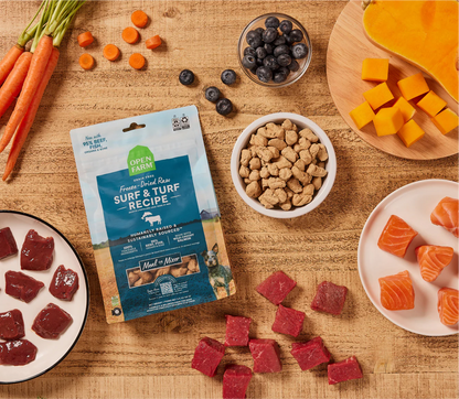 Open Farm Surf & Turf Freeze-Dried Raw Dog Food