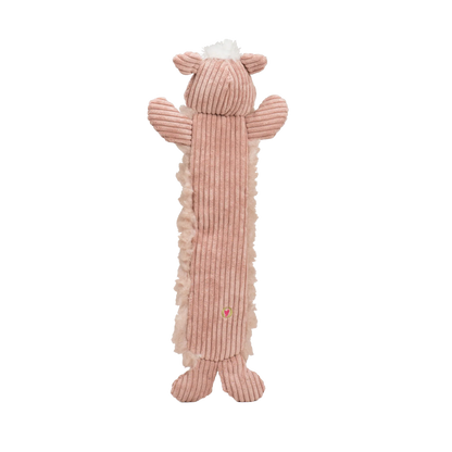 Penelope Pig Fluffer Long & Lovelie™ Durable Plush Dog Toy