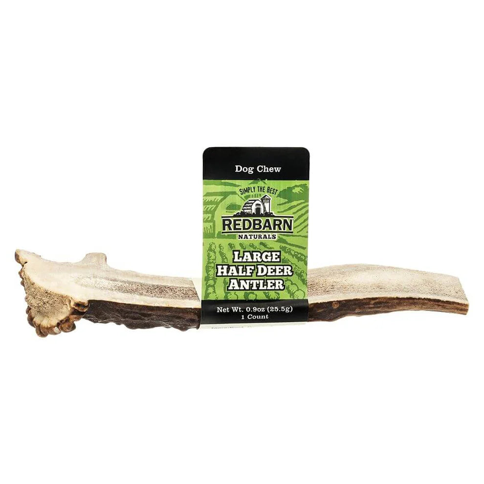 Red Barn Half Deer Antler