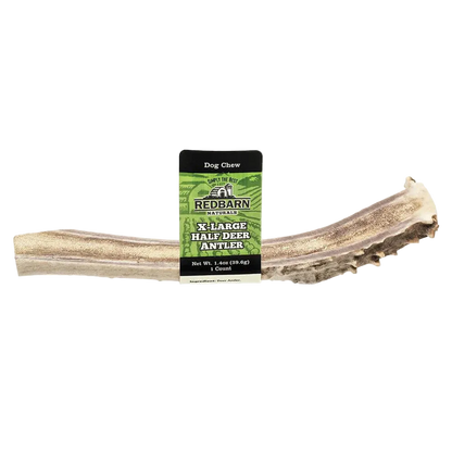 Red Barn Half Deer Antler