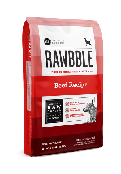 Bixbi Rawbble® Kibble | Beef Recipe