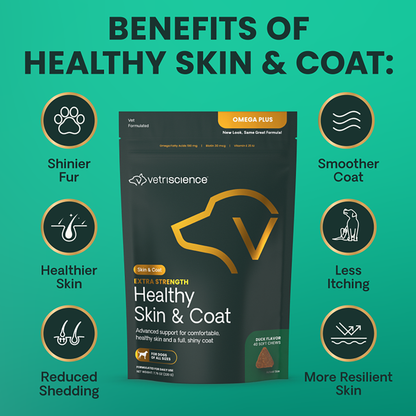 VetriScience Healthy Skin & Coat Chews