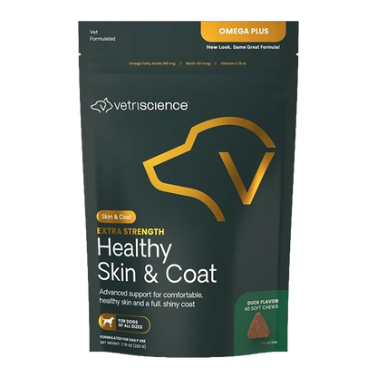 VetriScience Healthy Skin & Coat Chews