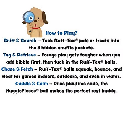 HuggleSnuffles™ SnuffleSphere™ Puzzle Ball