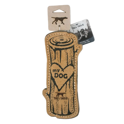 Tall Tails Leather & Wool Log