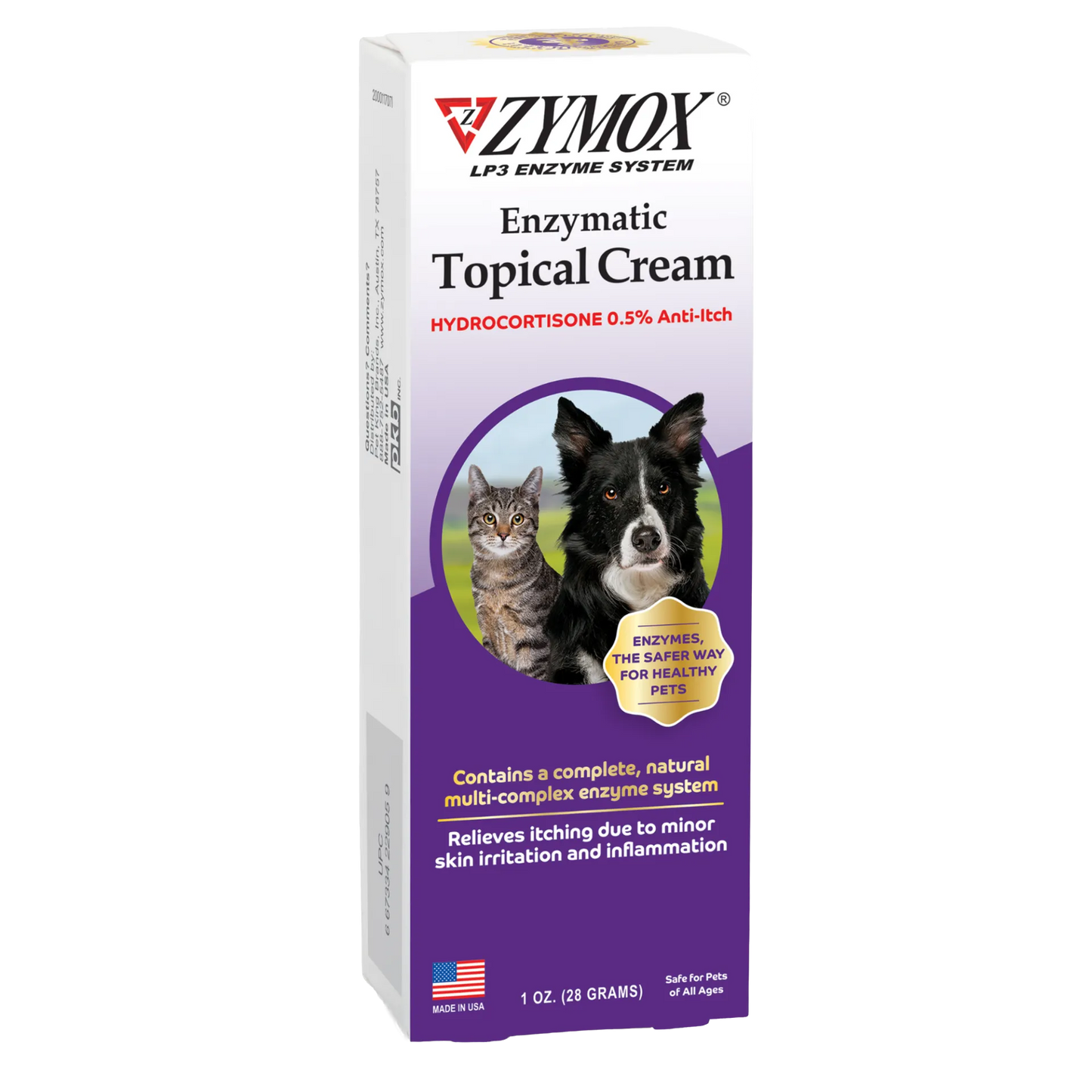 Zymox Topical Cream with Hydrocortisone
