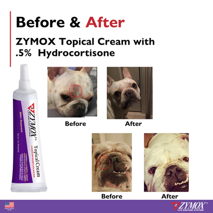 Zymox Topical Cream with Hydrocortisone