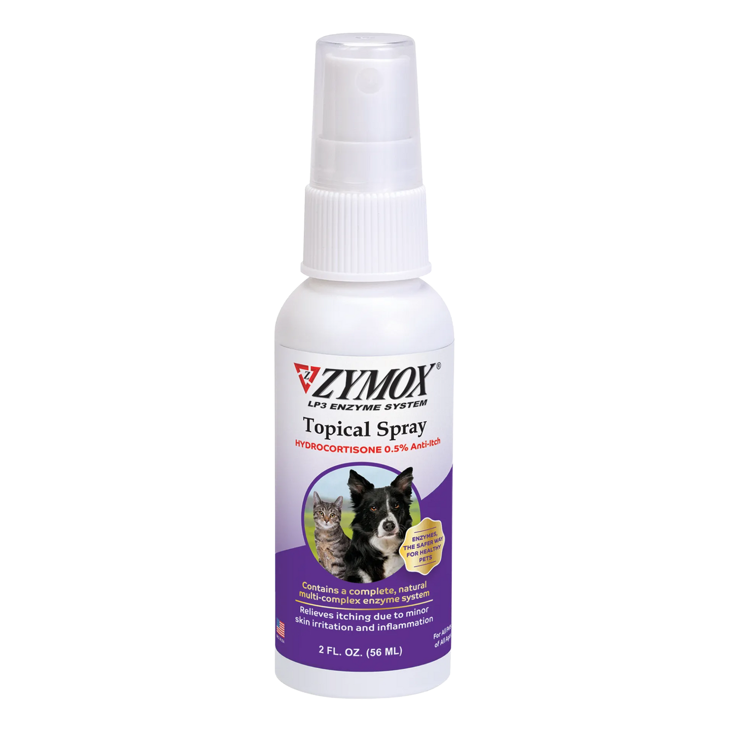 Zymox Topical Spray with Hydrocortisone