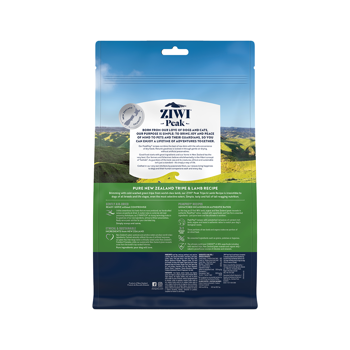 Tripe & Lamb Recipe - Air Dried