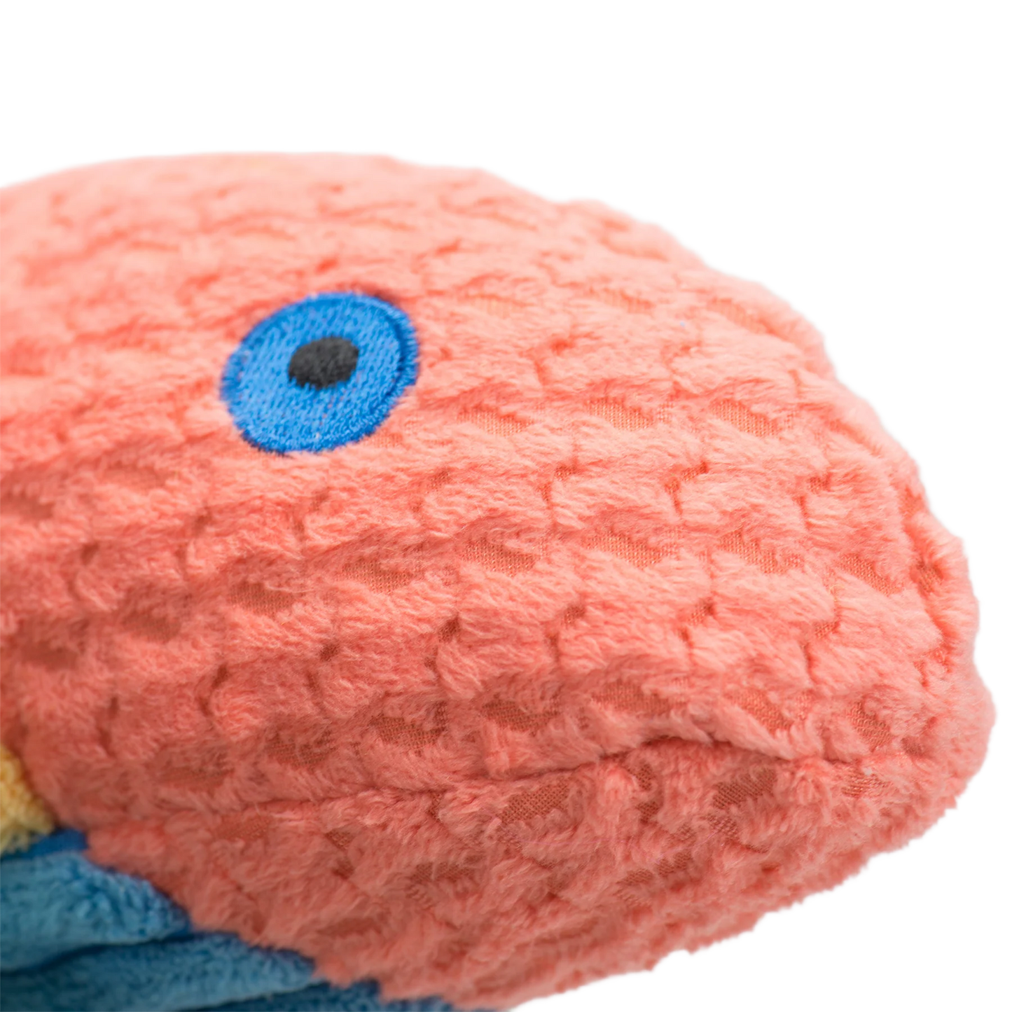 Raucous Rainbow Trout Knottie® Plush Dog Toy