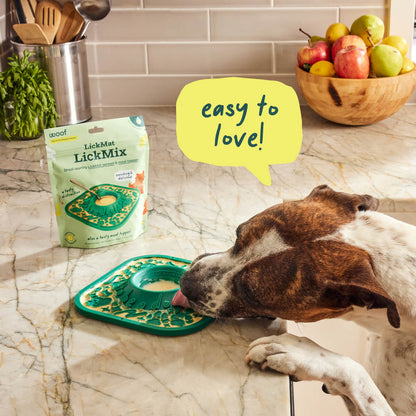 Woof 2-in-1 Lick Mat Slow Feeder