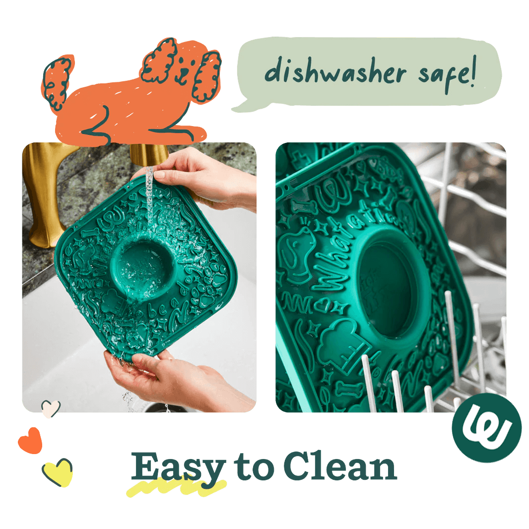 Woof 2-in-1 Lick Mat Slow Feeder