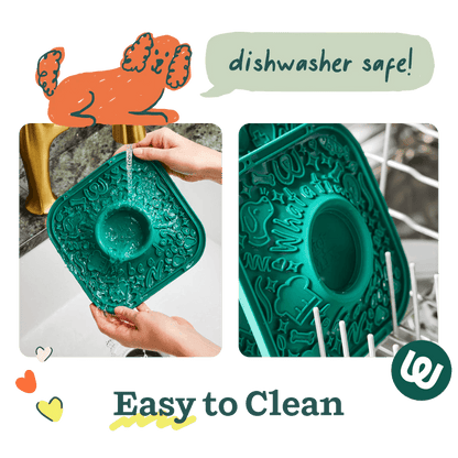 Woof 2-in-1 Lick Mat Slow Feeder