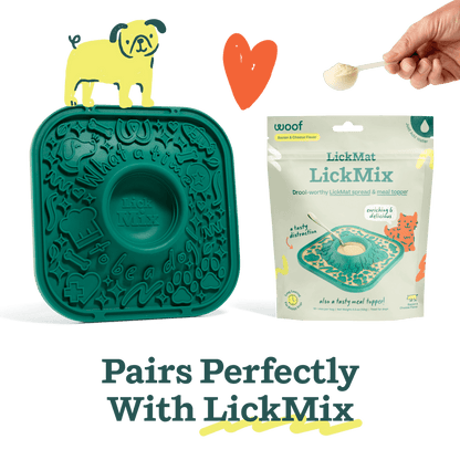 Woof 2-in-1 Lick Mat Slow Feeder