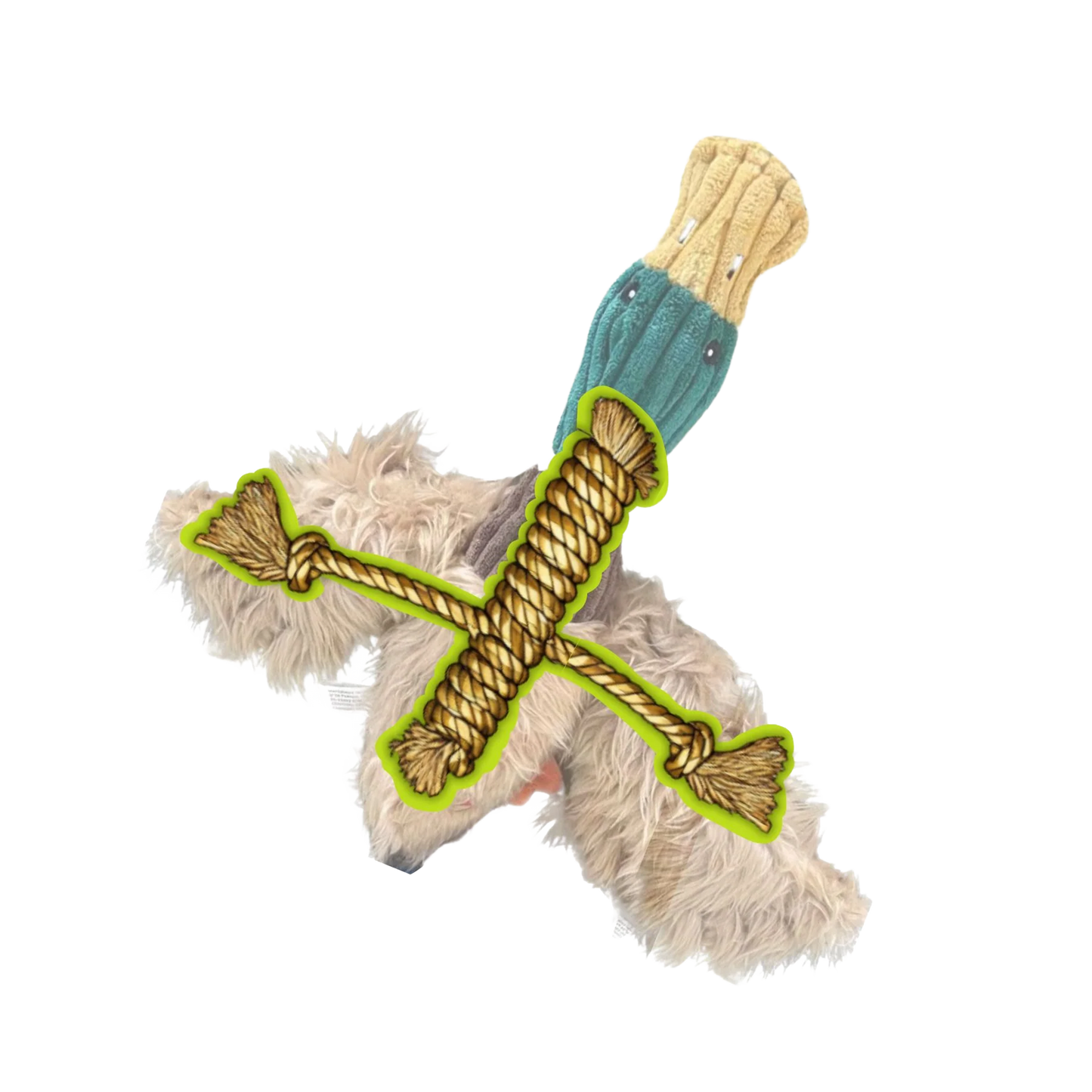 X-Brace™ Drake Duck Plush Dog Toy