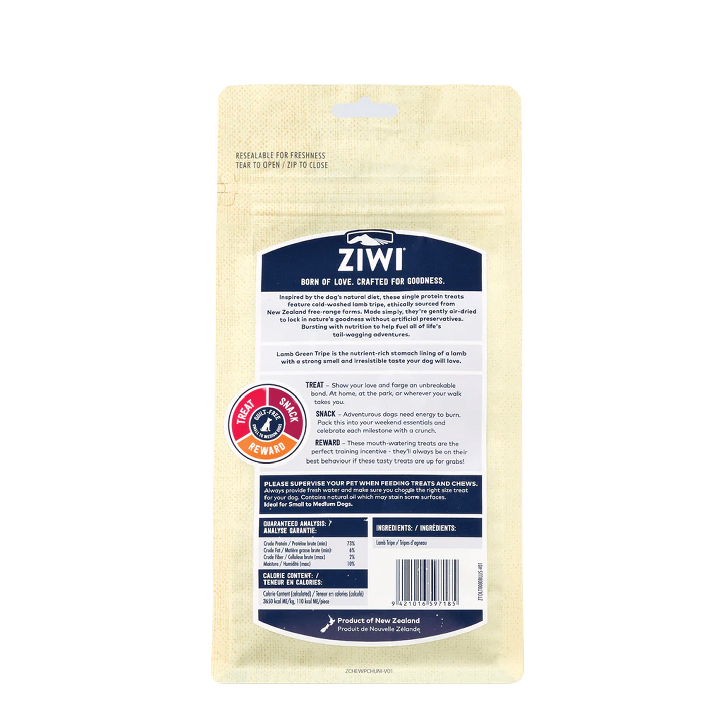 Ziwi Peak Lamb Green Tripe Chew