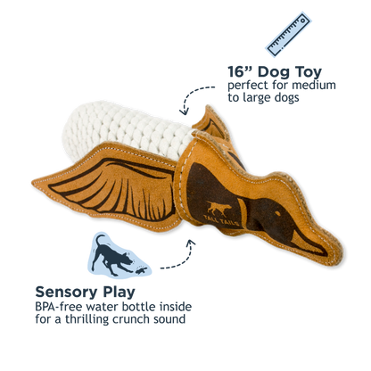 Tall Tails Leather & Rope Crunch Duck
