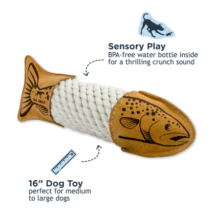 Tall Tails Leather & Rope Crunch Trout