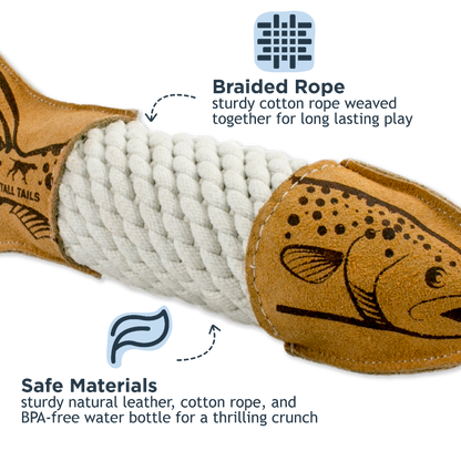 Tall Tails Leather & Rope Crunch Trout