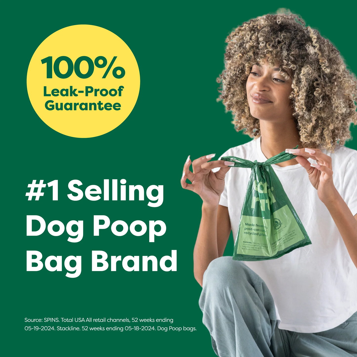 earth-rated® Easy Tie Handle Waste Bags