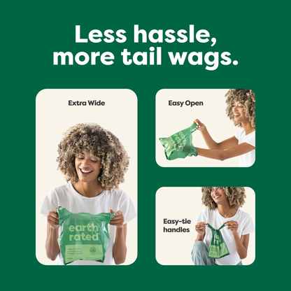 earth-rated® Easy Tie Handle Waste Bags