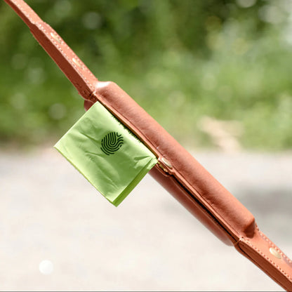 Edamame Pet Double Pod Leather Dog Leash