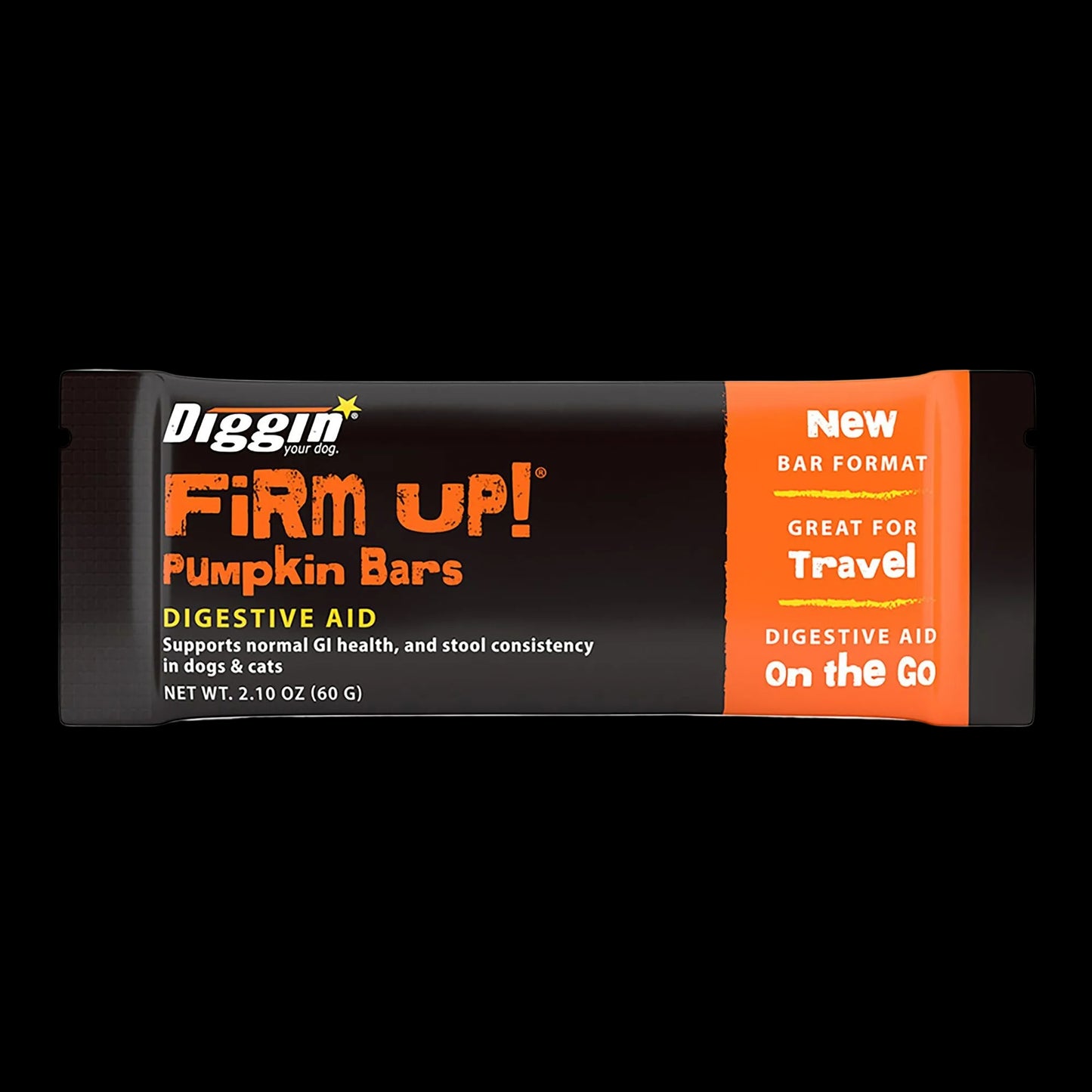 Diggin' Your Dog Firm Up! Pumpkin Digestive Aid Supplement for Dogs