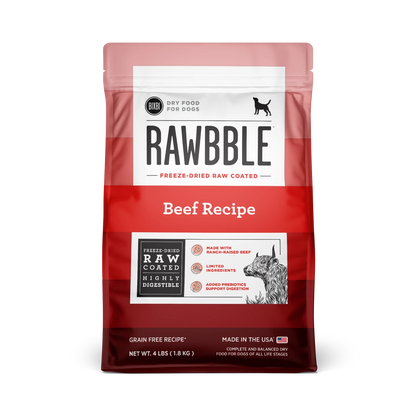 Bixbi Rawbble® Kibble | Beef Recipe